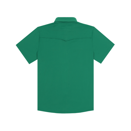 Poncho The Amen Short Sleeve Shirt, back view