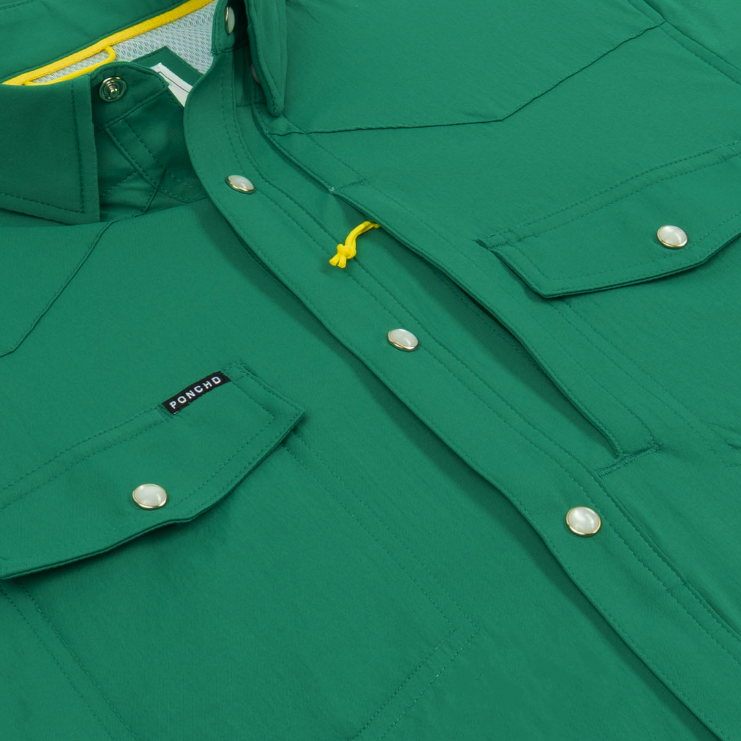Poncho The Amen Short Sleeve Shirt, detail