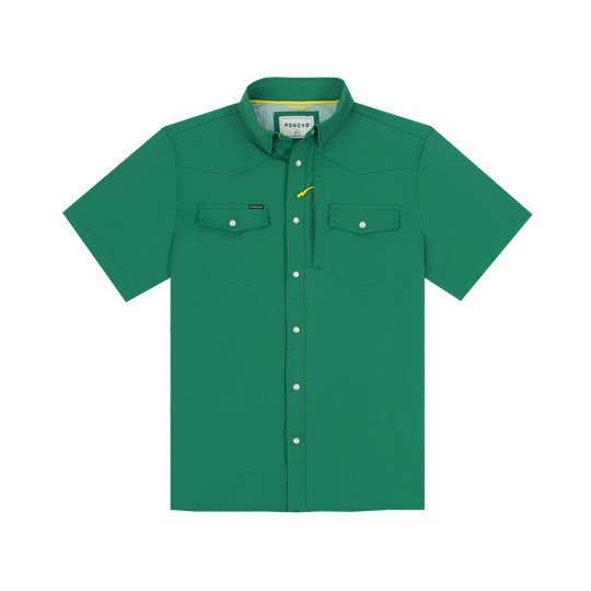 Poncho The Amen Short Sleeve Shirt, front view