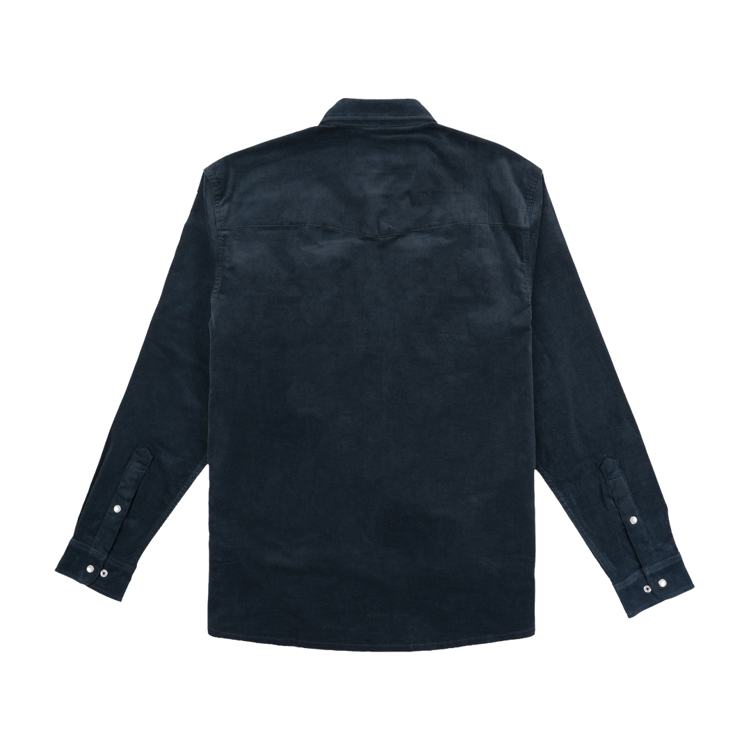 Poncho The Barton Springs Long Sleeve Shirt, back view