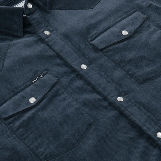 Poncho The Barton Springs Long Sleeve Shirt, detail