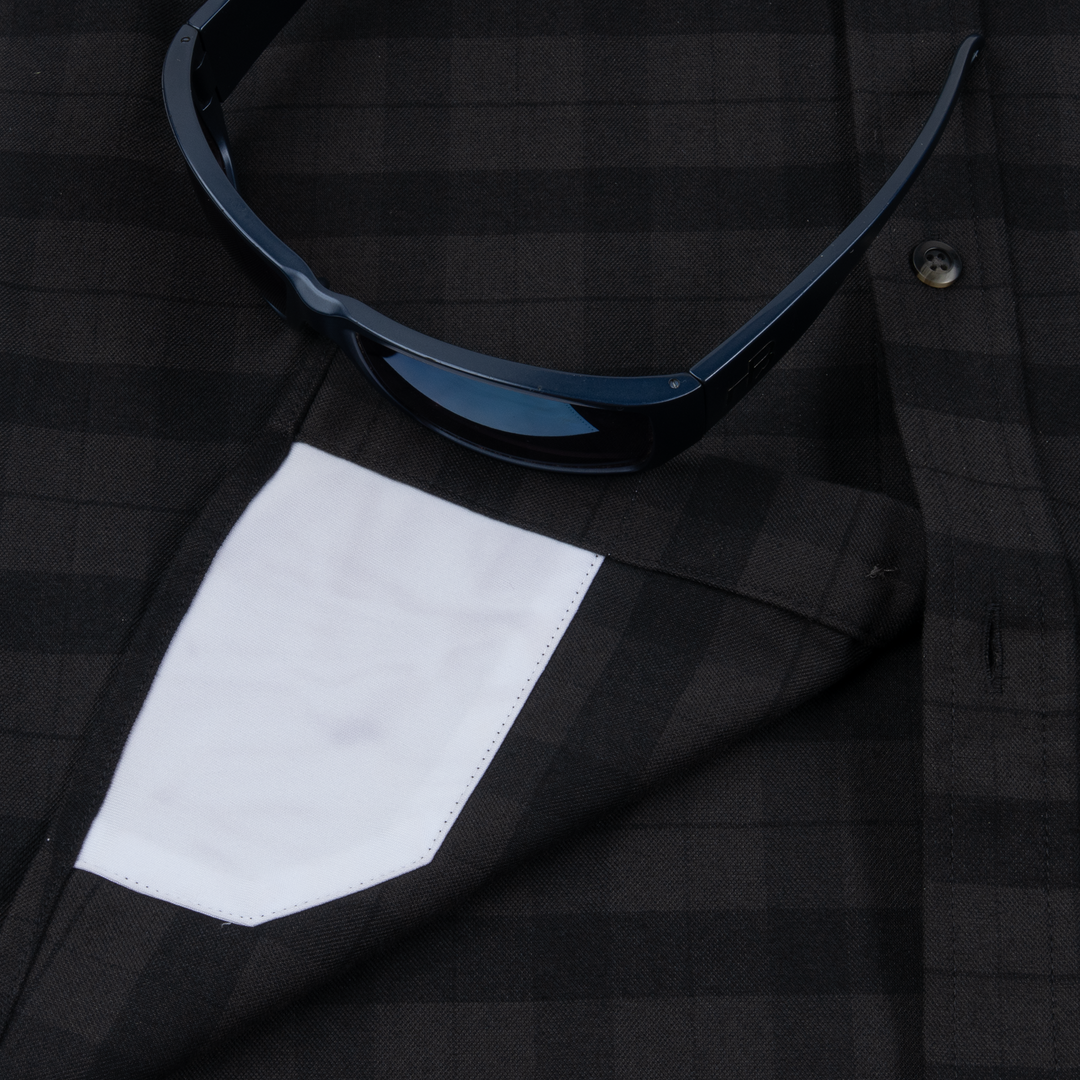 Poncho The Black Canyon Long Sleeve Shirt, detail, view 2