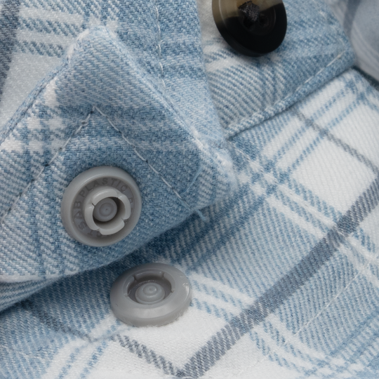 Poncho The Blue Bison Long Sleeve Shirt, detail, view 4