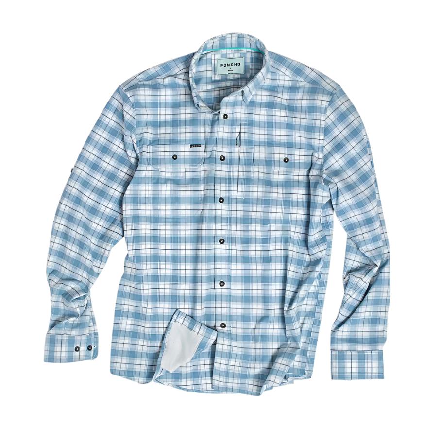 Poncho The Blue Bison Long Sleeve Shirt | Tailwaters Fly Fishing