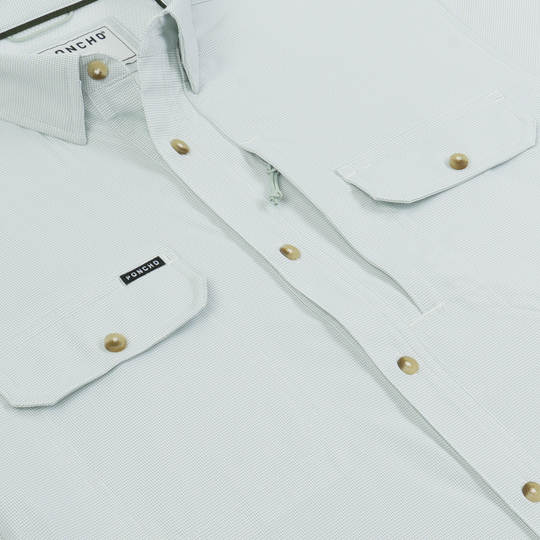 Poncho The Carolina Rig Short Sleeve Shirt, detail