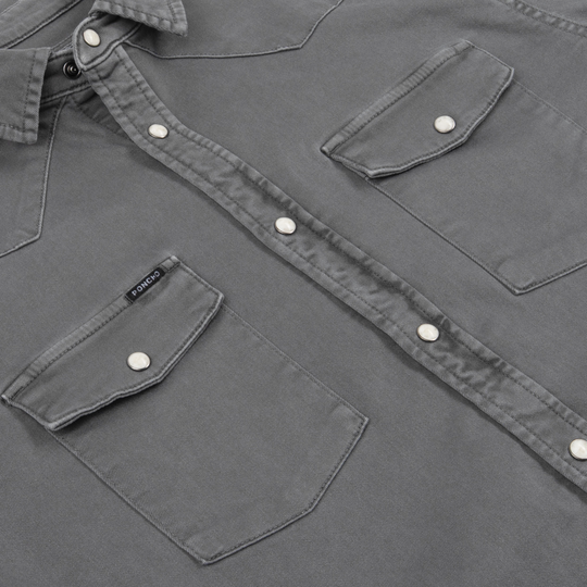 Poncho The Falfurrias Long Sleeve Shirt, detail