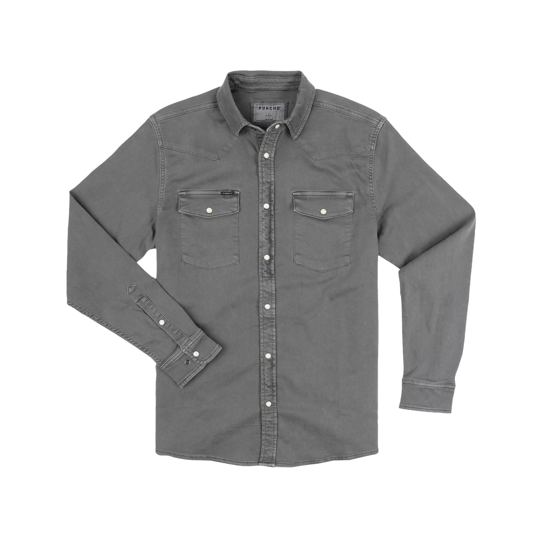 Poncho The Falfurrias Long Sleeve Shirt, front view