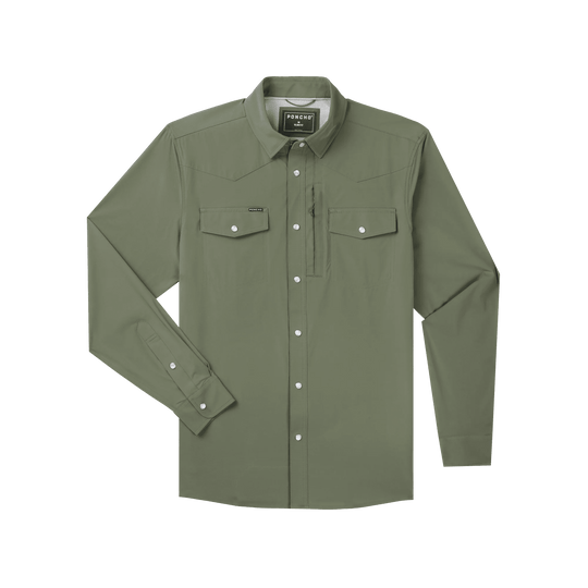 Poncho The Fence Stretcher Long Sleeve | Tailwaters Fly Fishing