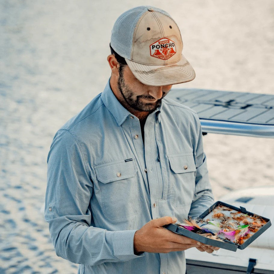 Poncho The Gallatin Long Sleeve Shirt | Tailwaters Fly Fishing