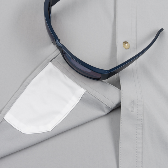 Poncho The Grey Fox Short Sleeve Shirt, detail
