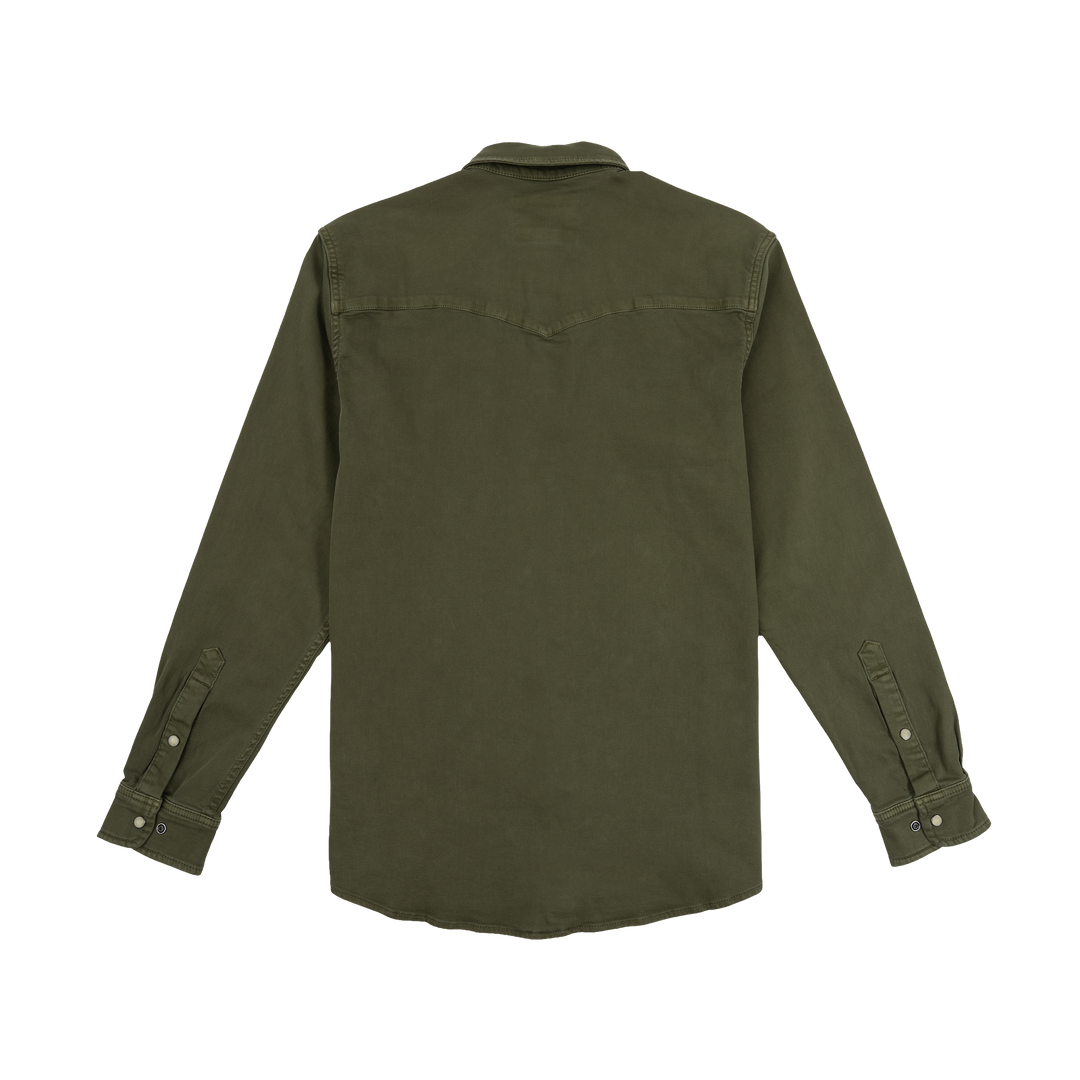 Poncho The Hidalgo Long Sleeve Shirt, back view