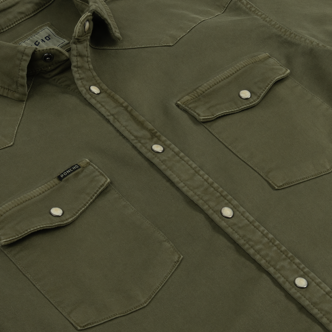 Poncho The Hidalgo Long Sleeve Shirt, detail