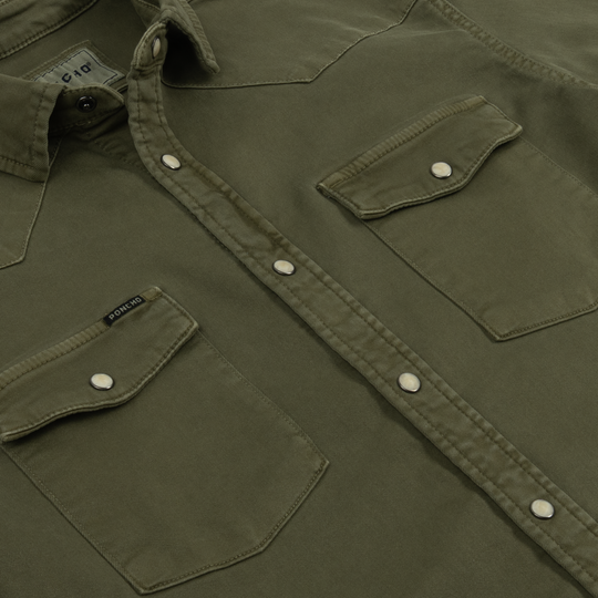 Poncho The Hidalgo Long Sleeve Shirt, detail