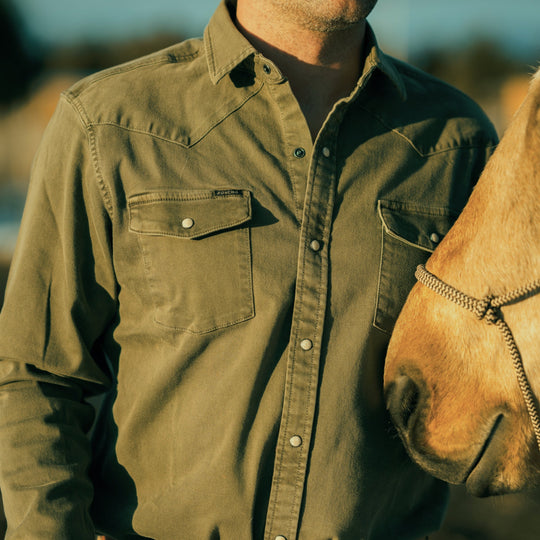 Poncho The Hidalgo Long Sleeve Shirt, view 5