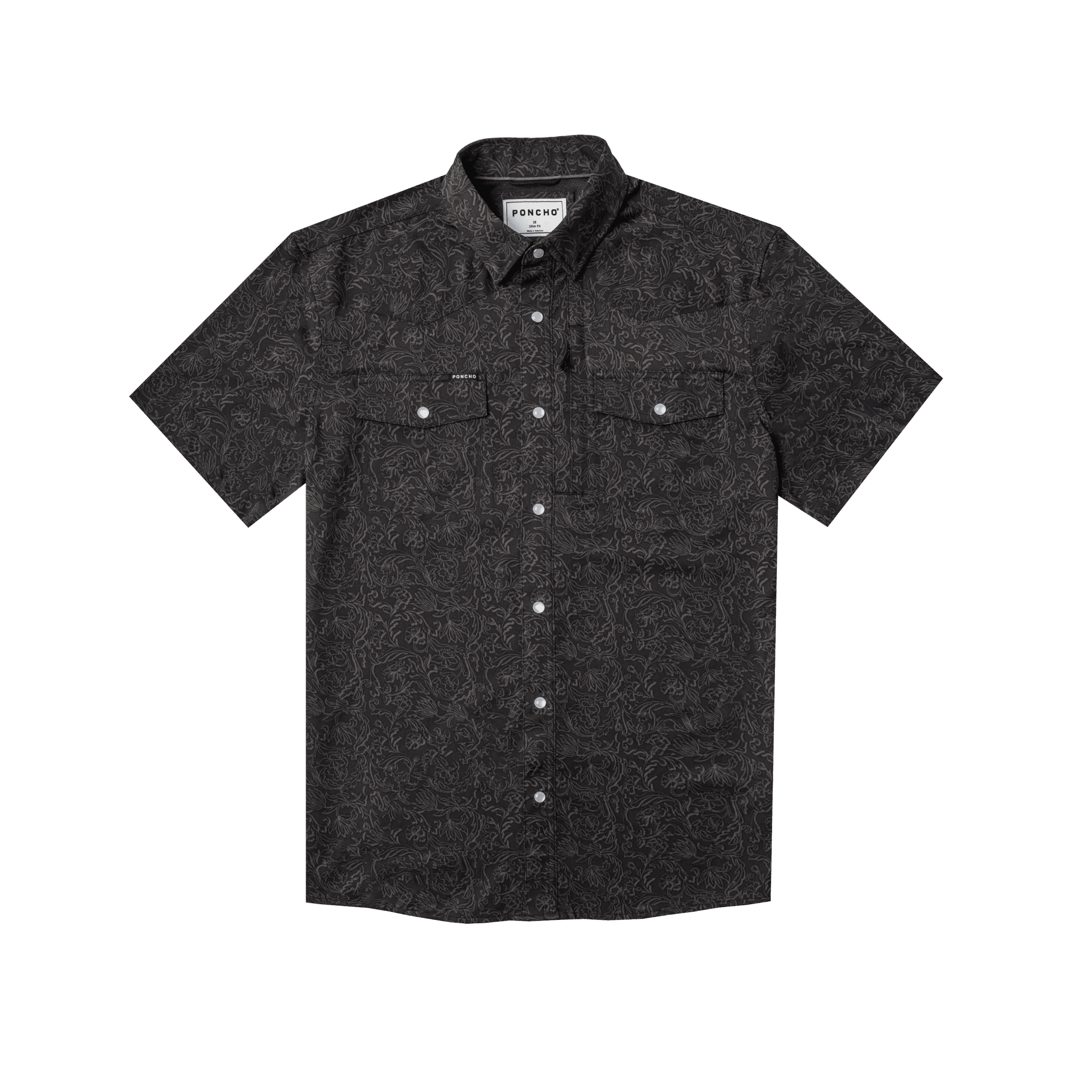 Poncho The John Coffee Short Sleeve Shirt | Tailwaters Fly Fishing