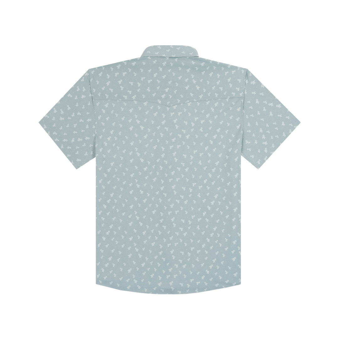 Poncho The Lupine Short Sleeve Shirt, back view