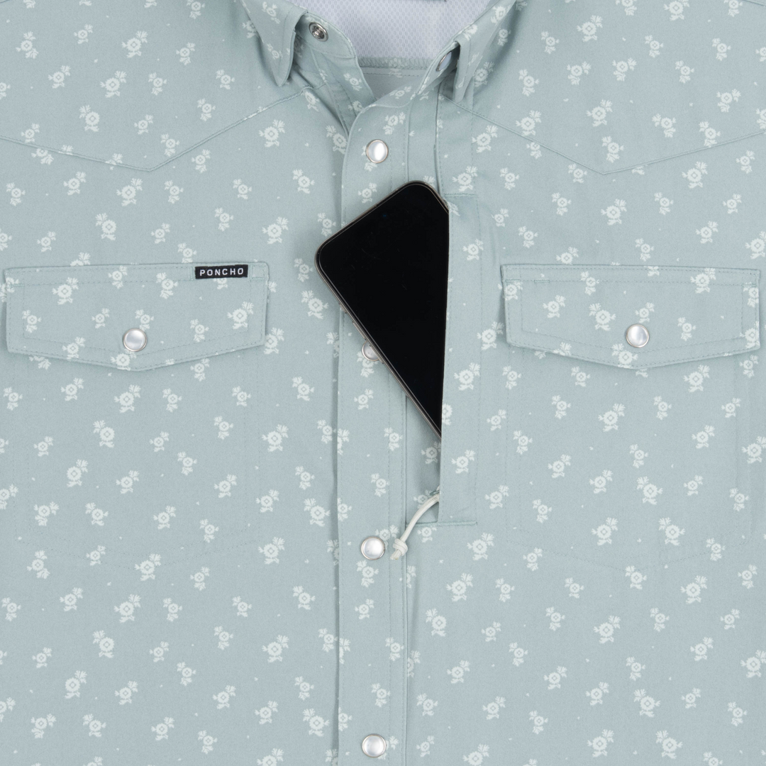 Poncho The Lupine Short Sleeve Shirt, view 5