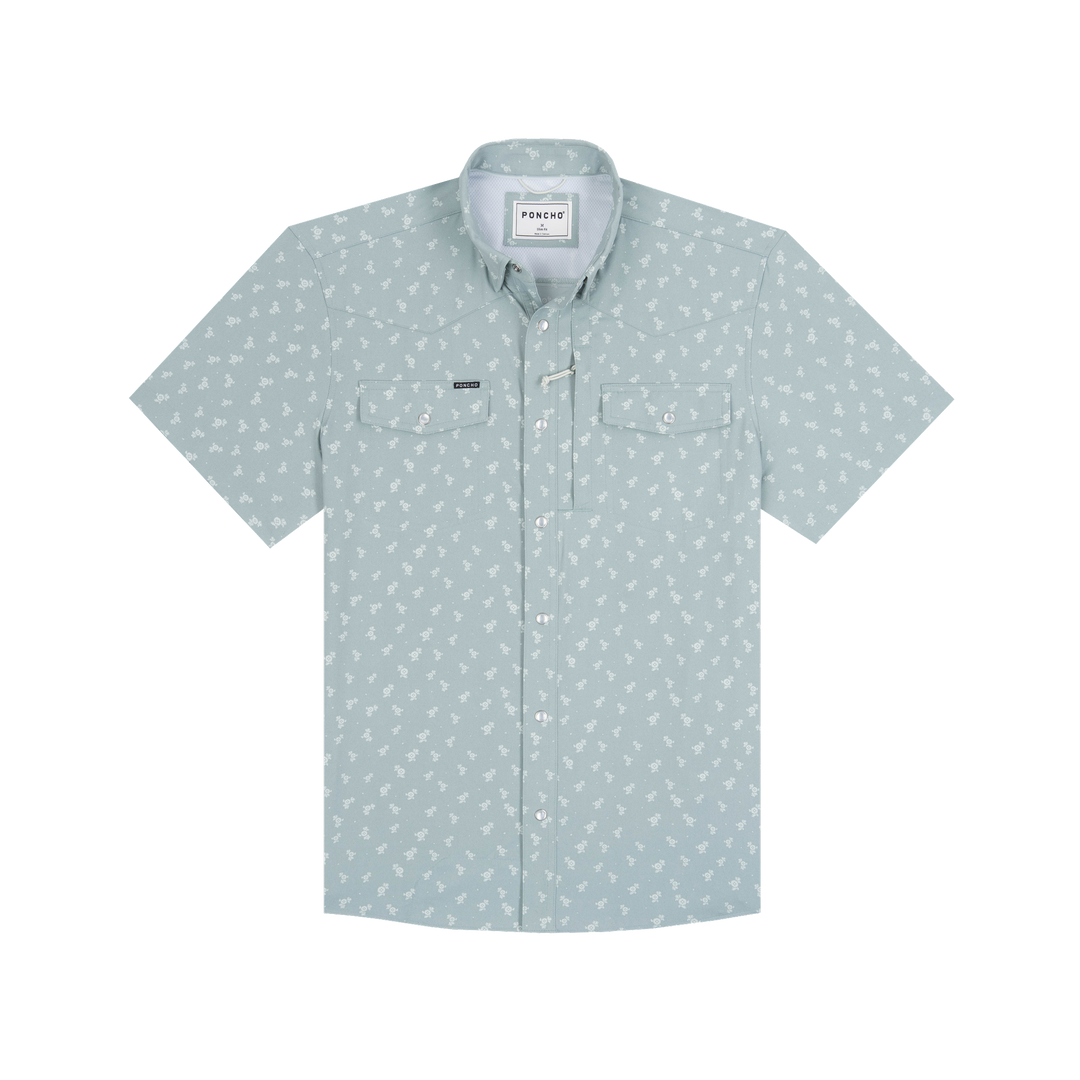 Poncho The Lupine Short Sleeve Shirt, front view