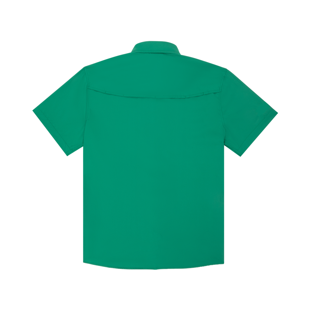 Poncho The Magnolia Short Sleeve Shirt, back view
