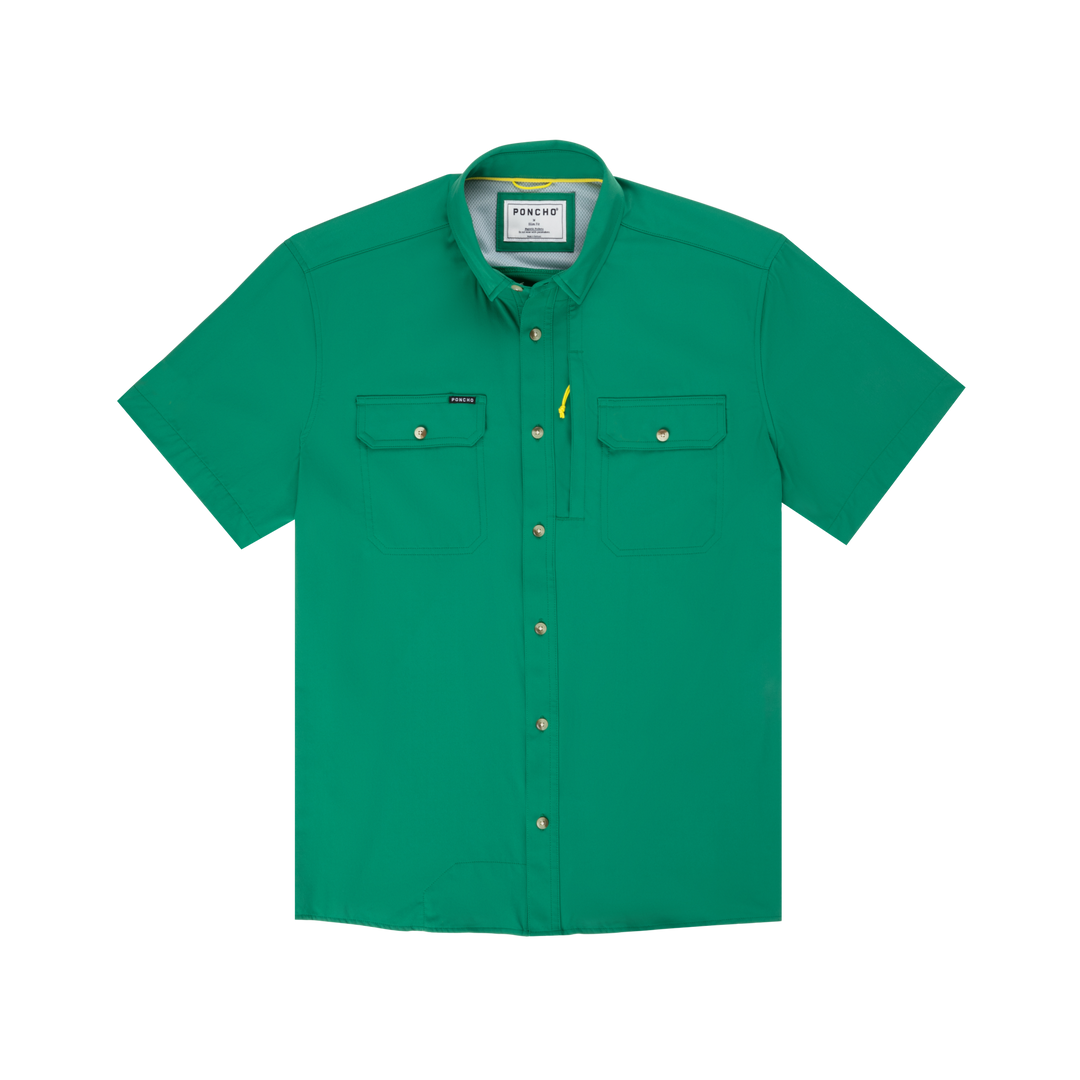 Poncho The Magnolia Short Sleeve Shirt, front view