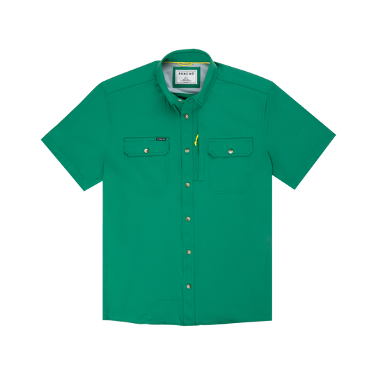 Poncho The Magnolia Short Sleeve Shirt, front view
