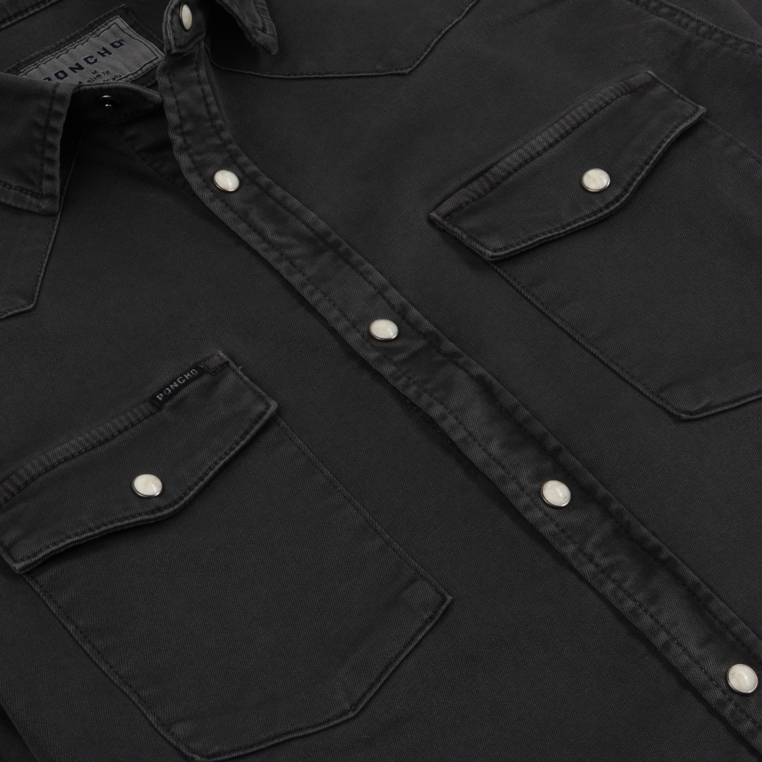 Poncho The Matamoros Long Sleeve Shirt, detail