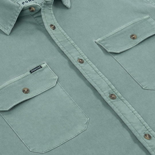 Poncho The Mentone Long Sleeve Shirt, view 3