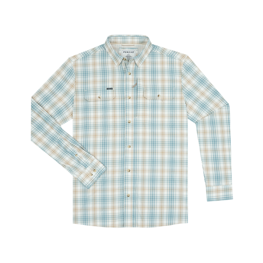 Poncho The Nervous Water Long Sleeve Shirt, front view
