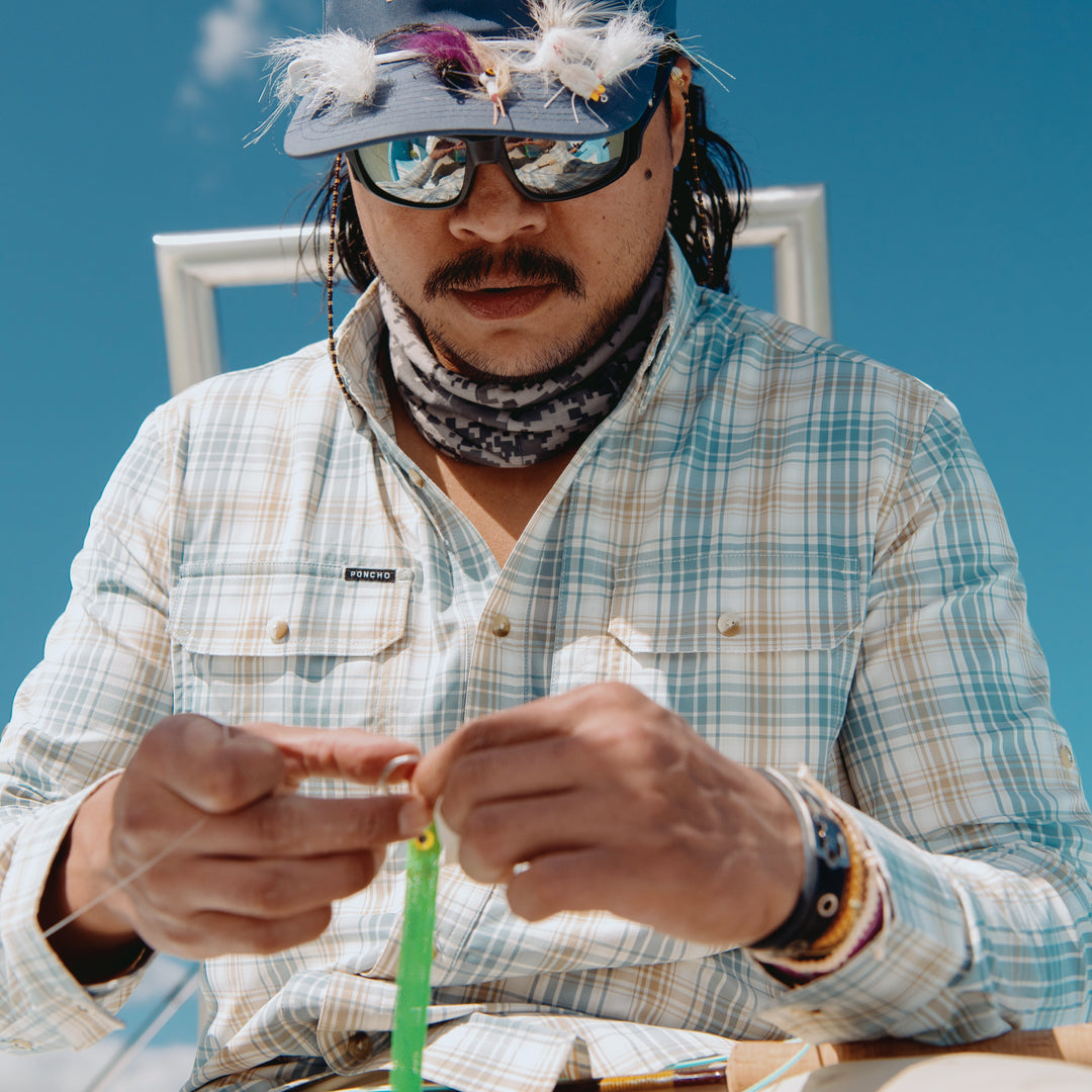 Poncho The Nervous Water Long Sleeve Shirt | Tailwaters Fly Fishing