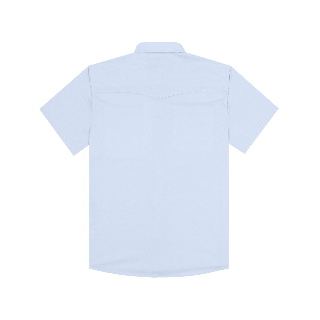 Poncho The Padre Short Sleeve Shirt, back view