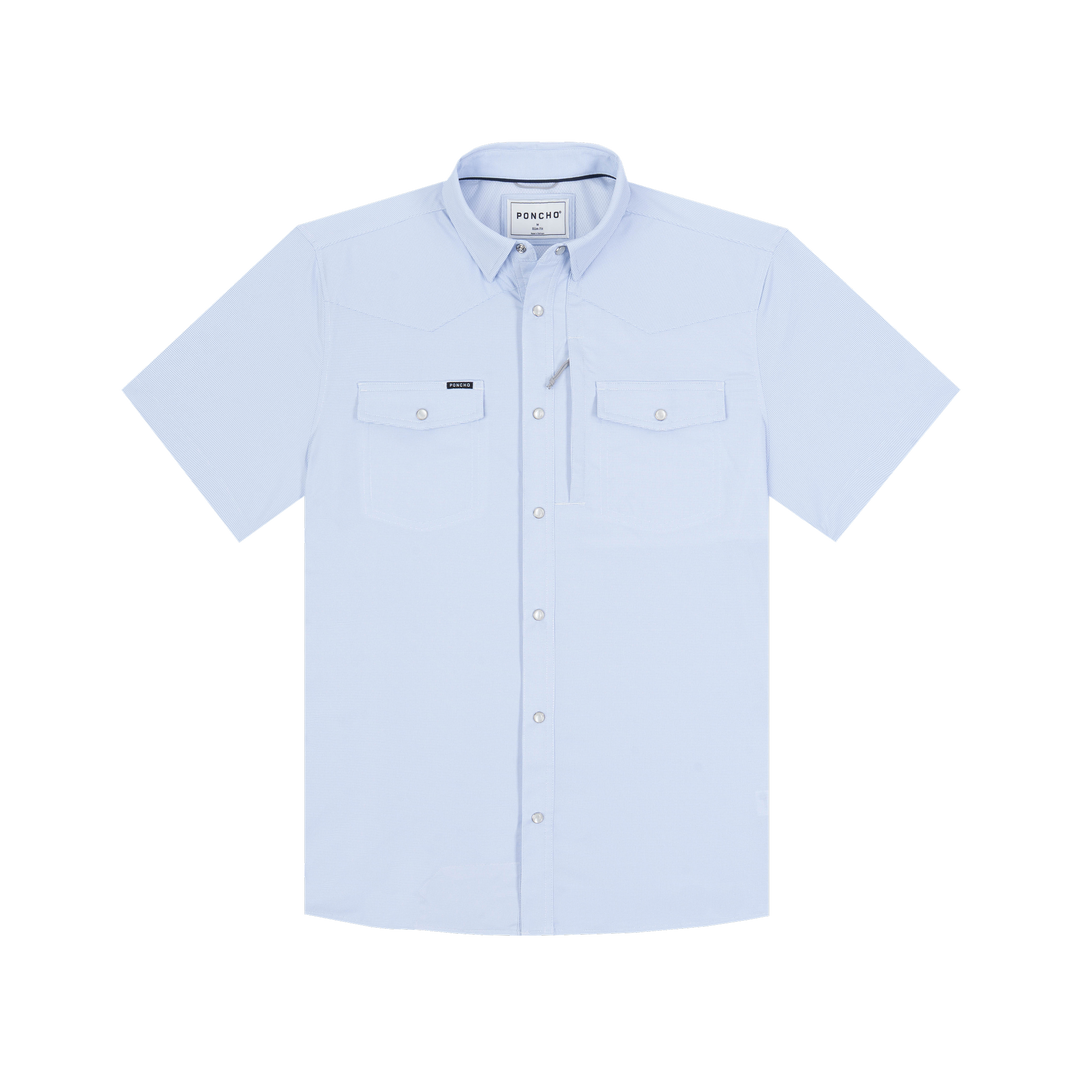 Poncho The Padre Short Sleeve Shirt, front view