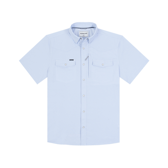 Poncho The Padre Short Sleeve Shirt, front view