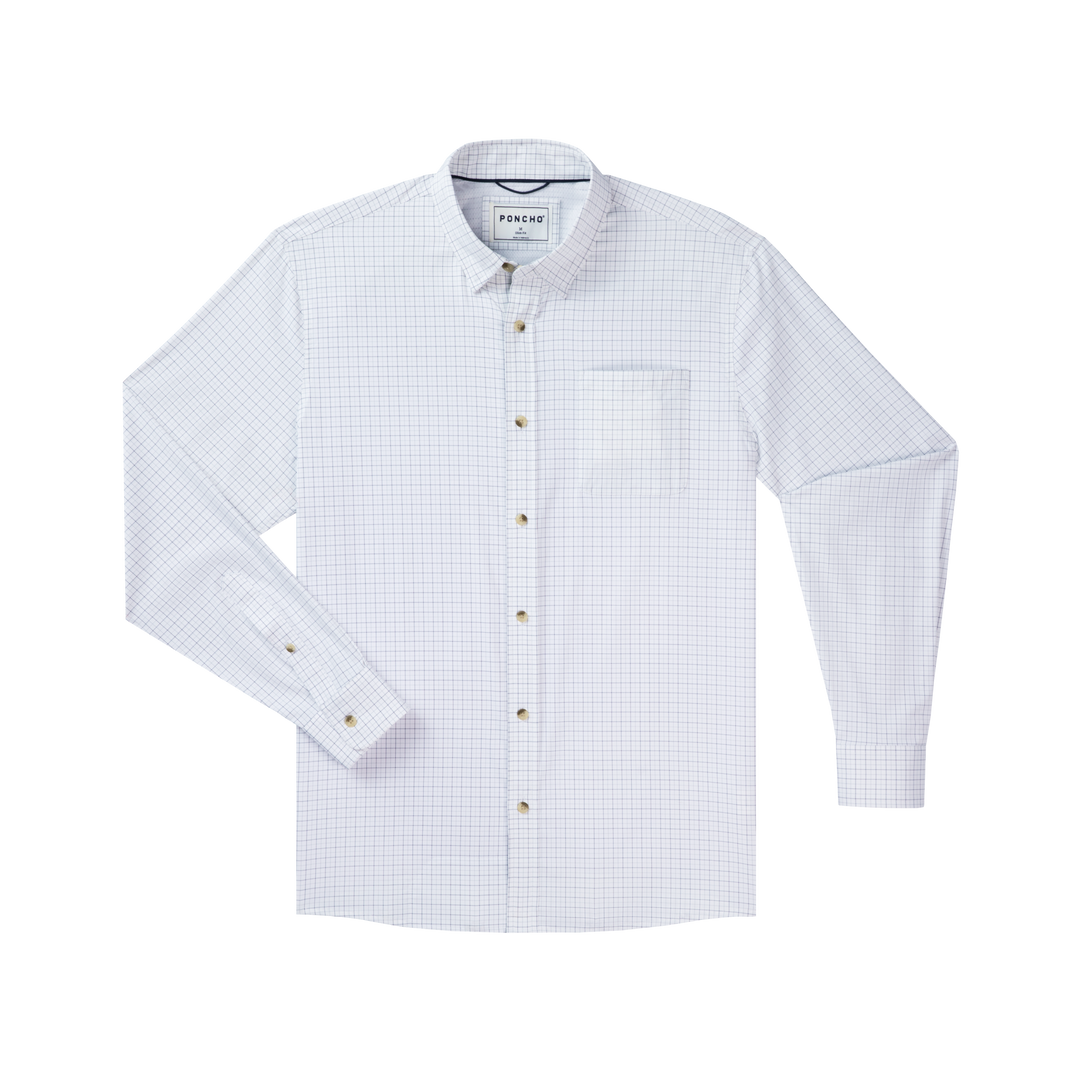 Poncho The Palmetto Long Sleeve Shirt, front view