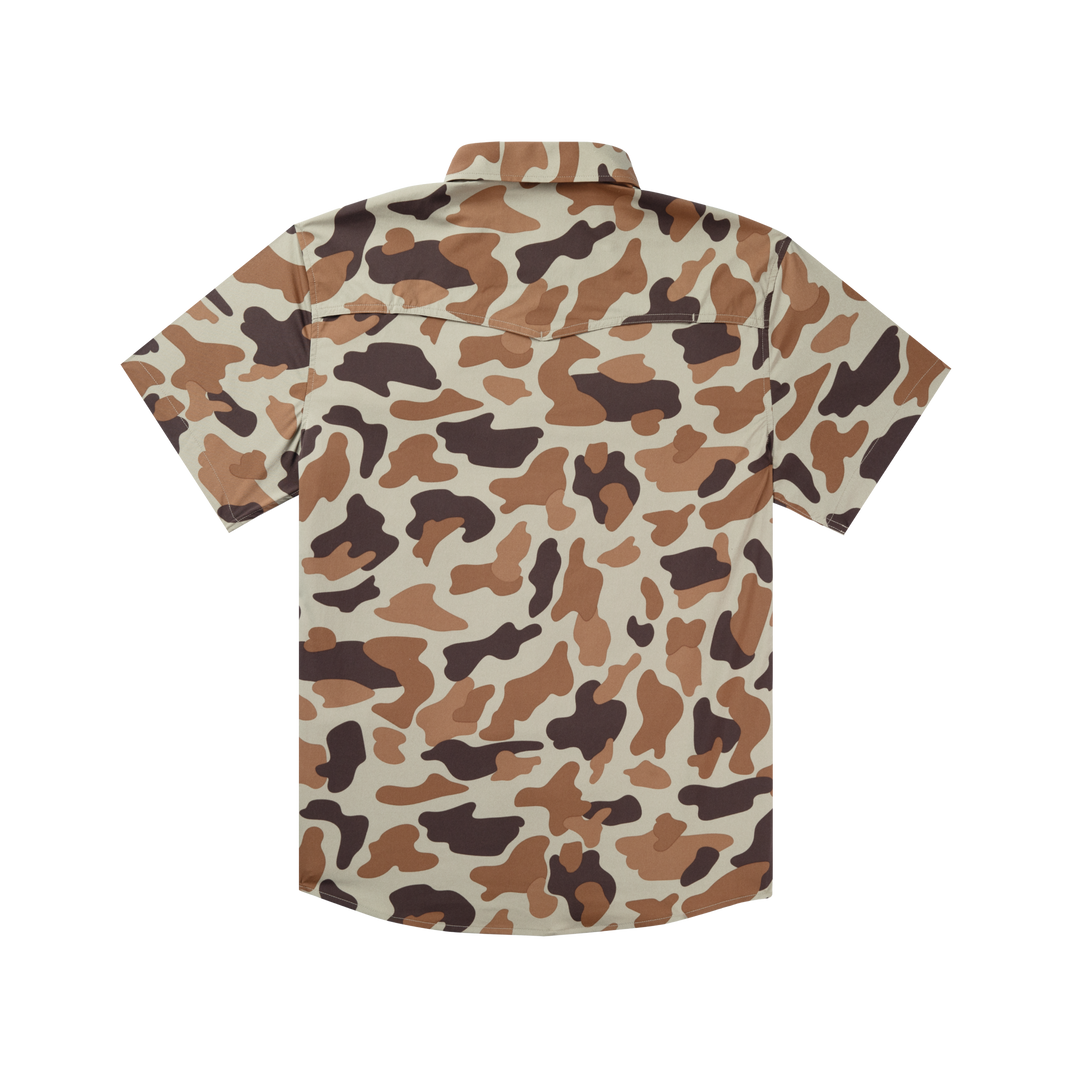Poncho The Paloma Short Sleeve Shirt, back view