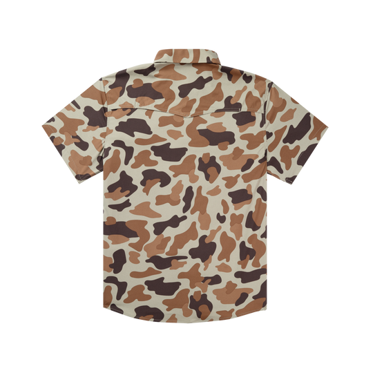 Poncho The Paloma Short Sleeve Shirt, back view