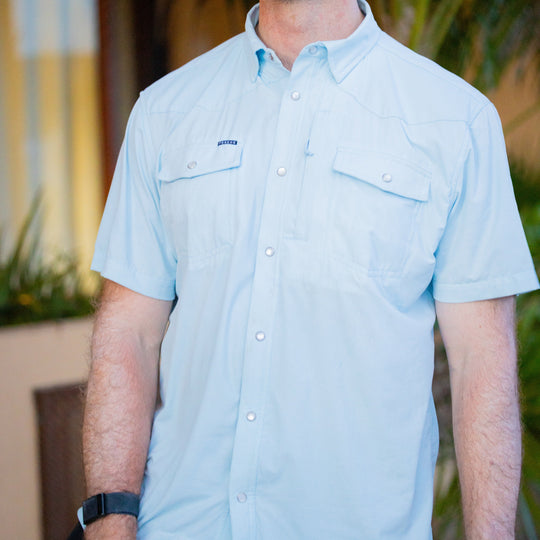 Poncho The Pedernales Short Sleeve Shirt | Tailwaters Fly Fishing