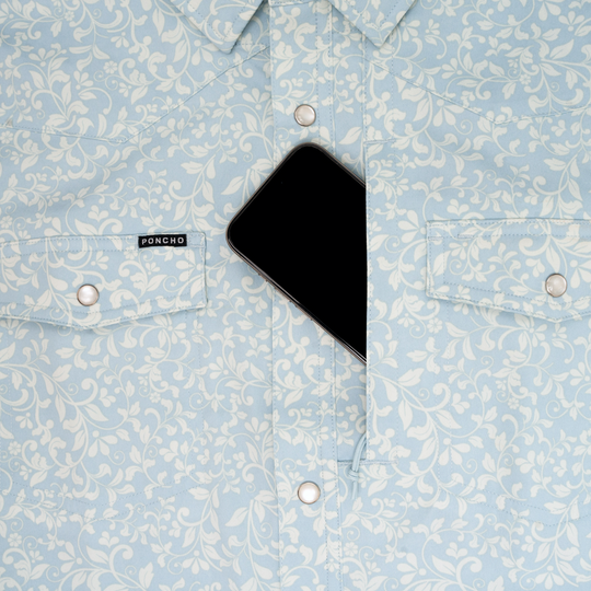 Poncho The Pinos Altos Short Sleeve Shirt, detail, view 3