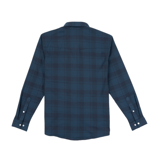 Poncho The Powder River Long Sleeve Shirt, back view