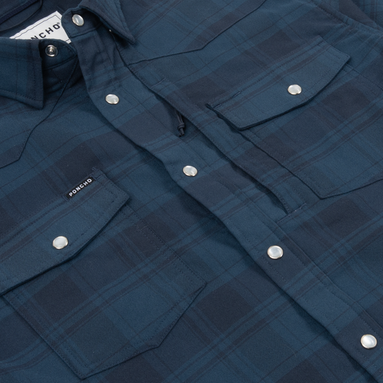 Poncho The Powder River Long Sleeve Shirt, detail