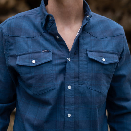 Poncho The Powder River Long Sleeve Shirt, worn