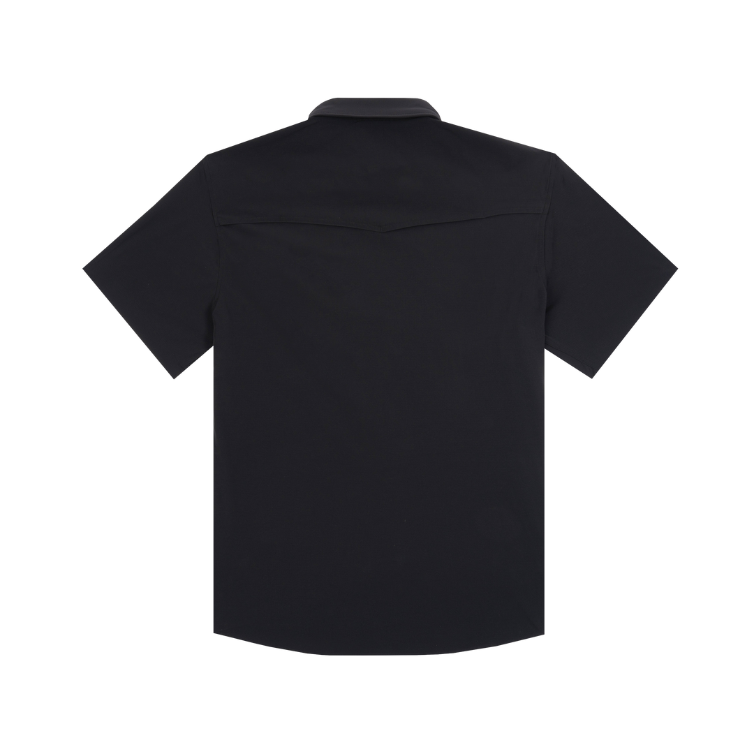 Poncho The Bandera Short Sleeve Shirt, back view