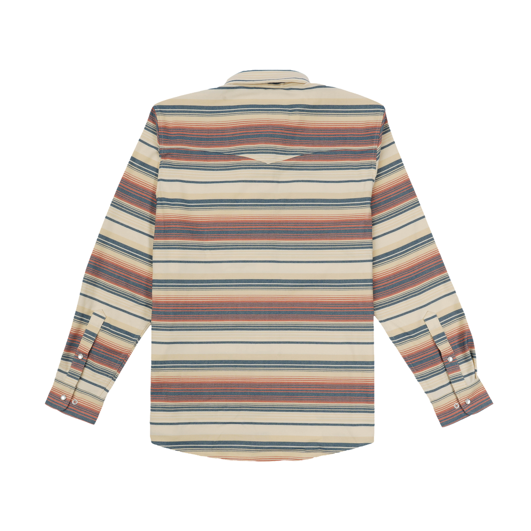 Poncho The Saddle Blanket Long Sleeve Shirt, back view