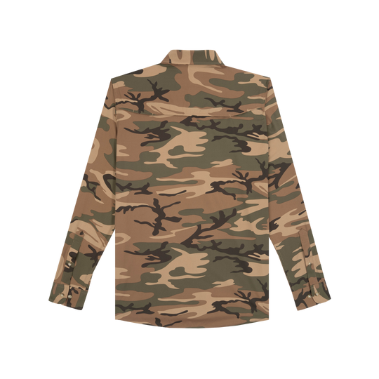 Poncho The San Juan Long Sleeve Shirt, back view