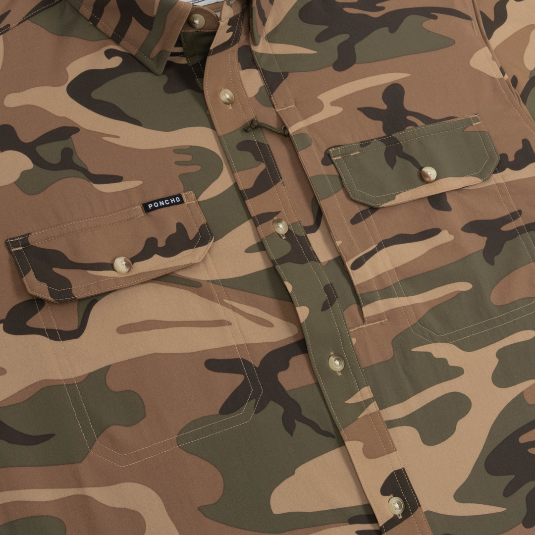 Poncho The Cordoba Short Sleeve Shirt, detail