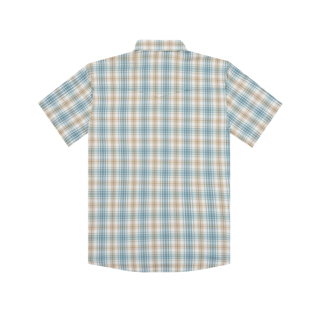 Poncho The Sandbar Short Sleeve Shirt, back view
