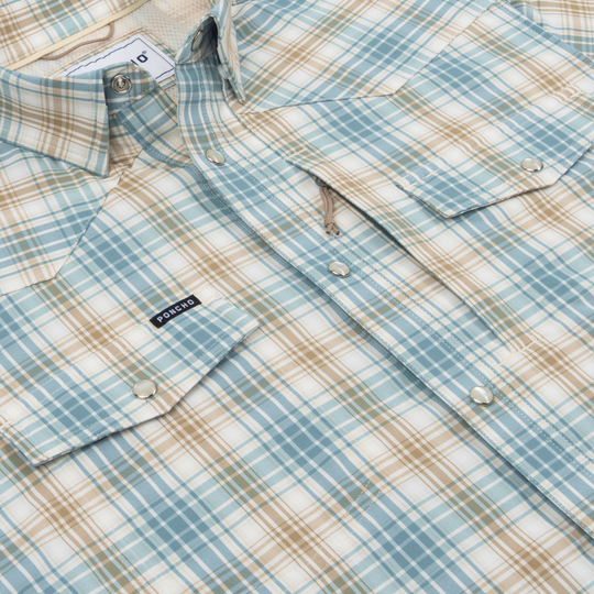 Poncho The Sandbar Short Sleeve Shirt, view 3