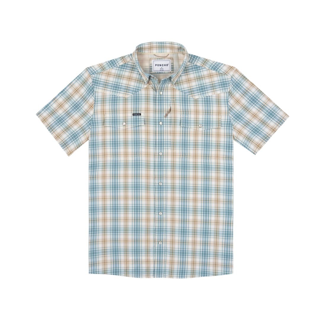 Poncho The Sandbar Short Sleeve Shirt, front view