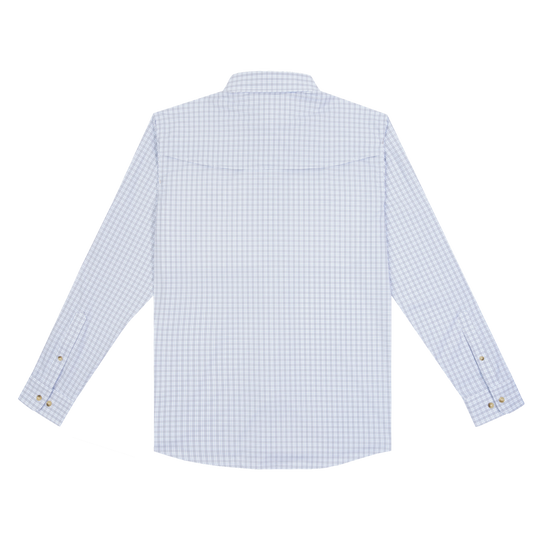 Poncho The Steelhead Long Sleeve Shirt, back view