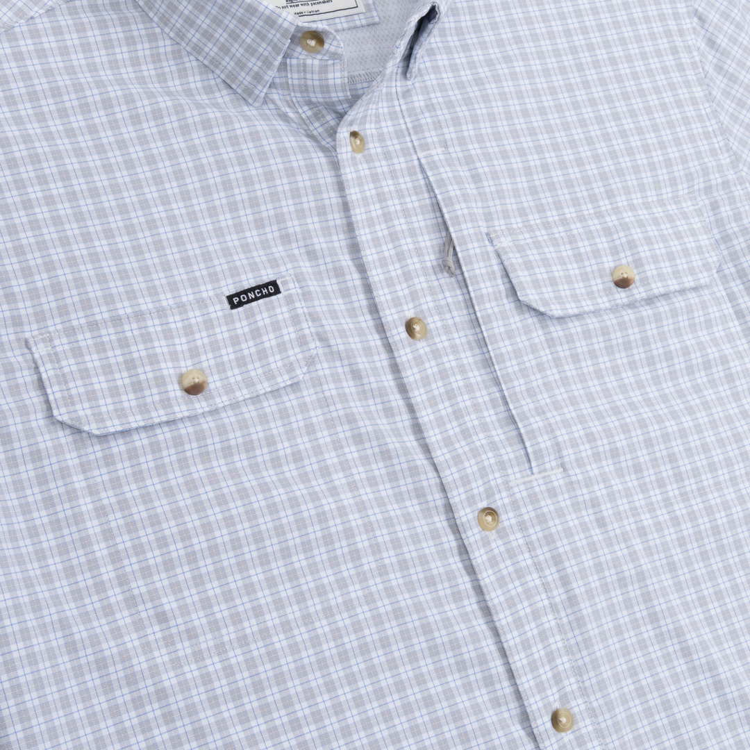 Poncho The Steelhead Long Sleeve Shirt, detail