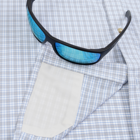 Poncho The Steelhead Long Sleeve Shirt, detail, view 2